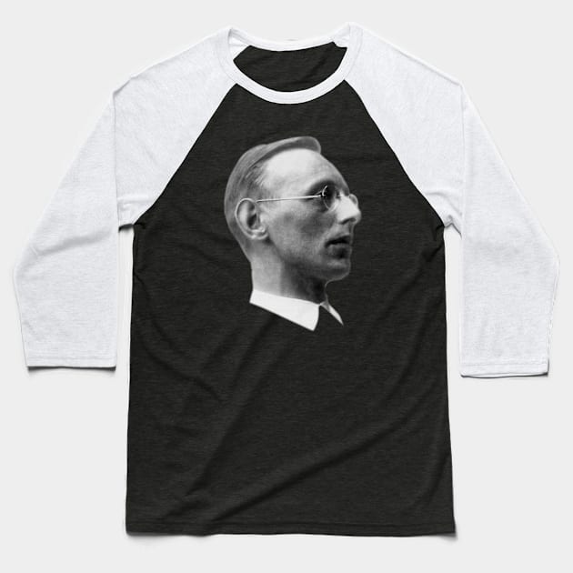 Carl Orff Baseball T-Shirt by TheMusicophile